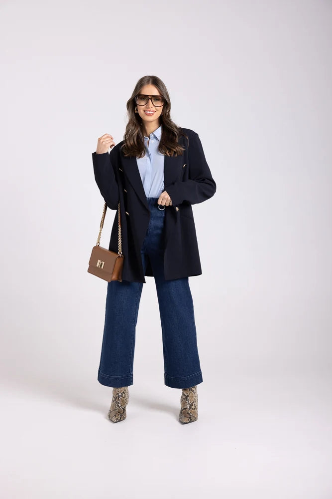 Two T's Long Line Blazer Style 3060