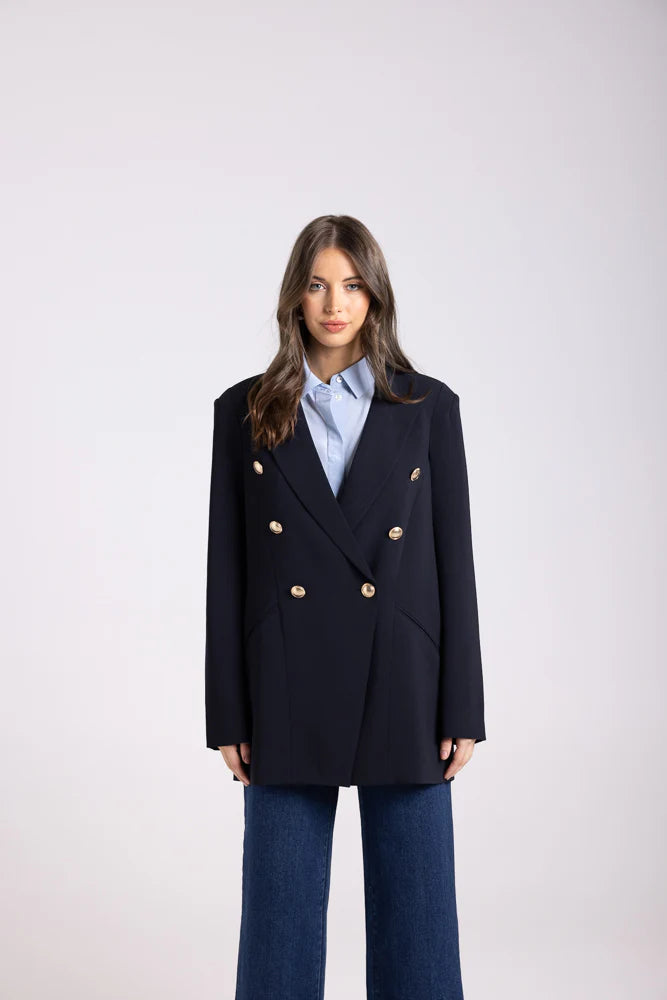 Two T's Long Line Blazer Style 3060