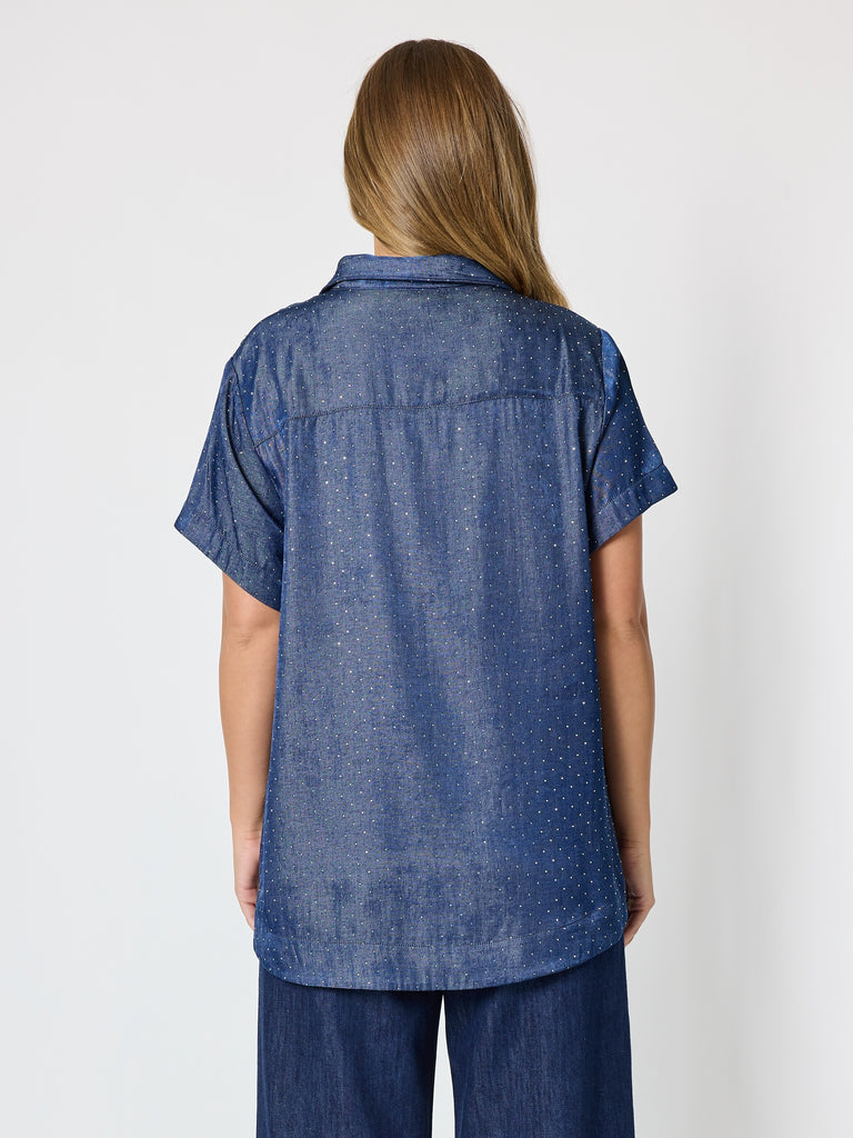 Threadz Urban Chic Diamante Top Style 49714