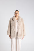 Two T's Faux Fur Coat Style 3351