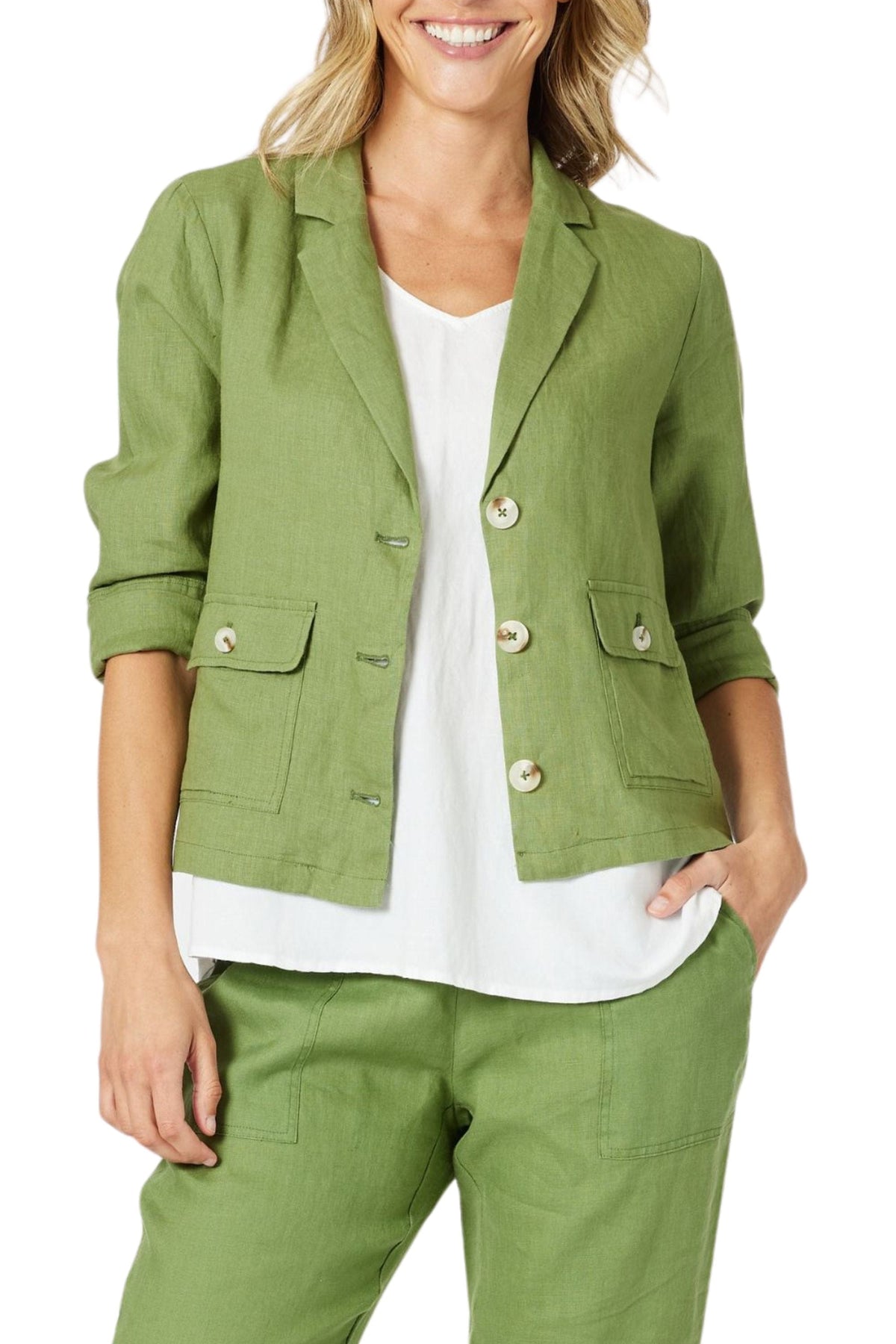 Gordon Smith Danielle Linen Jacket Style 37285