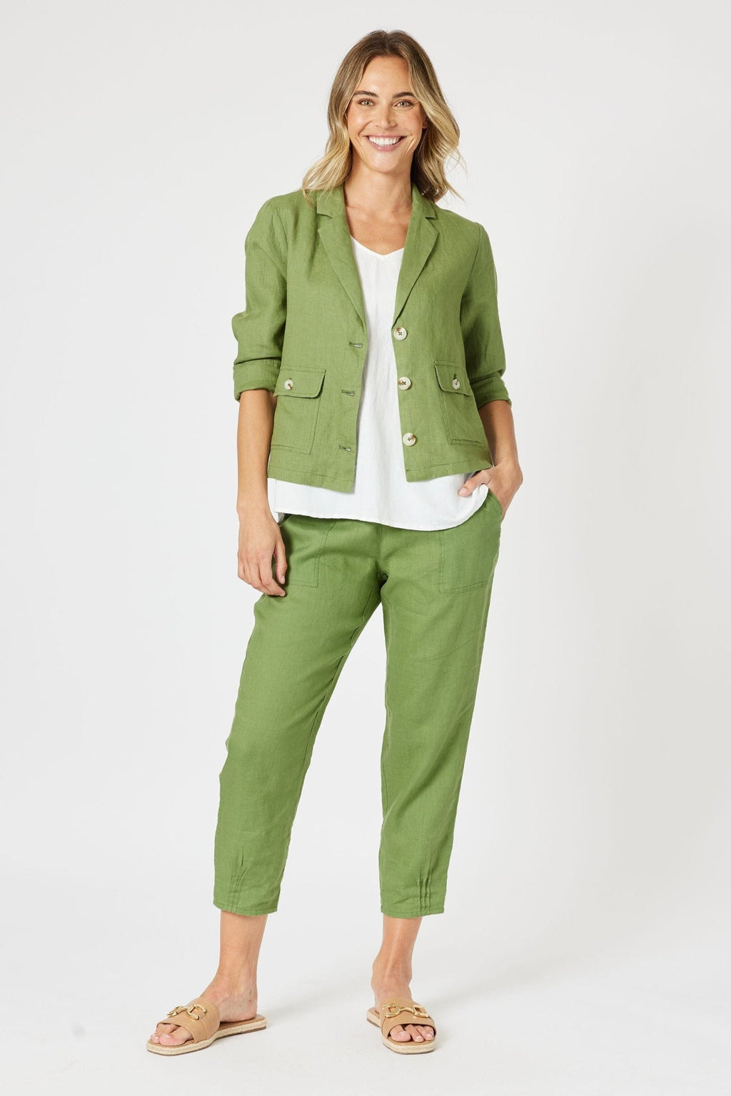 Gordon Smith Danielle Linen Jacket Style 37285